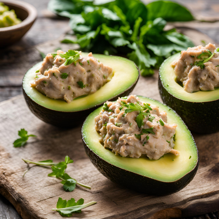 Avocats Farcis aux Rillettes de Thon