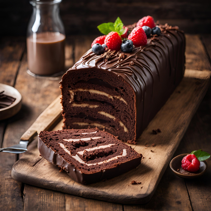 Bûche au Chocolat