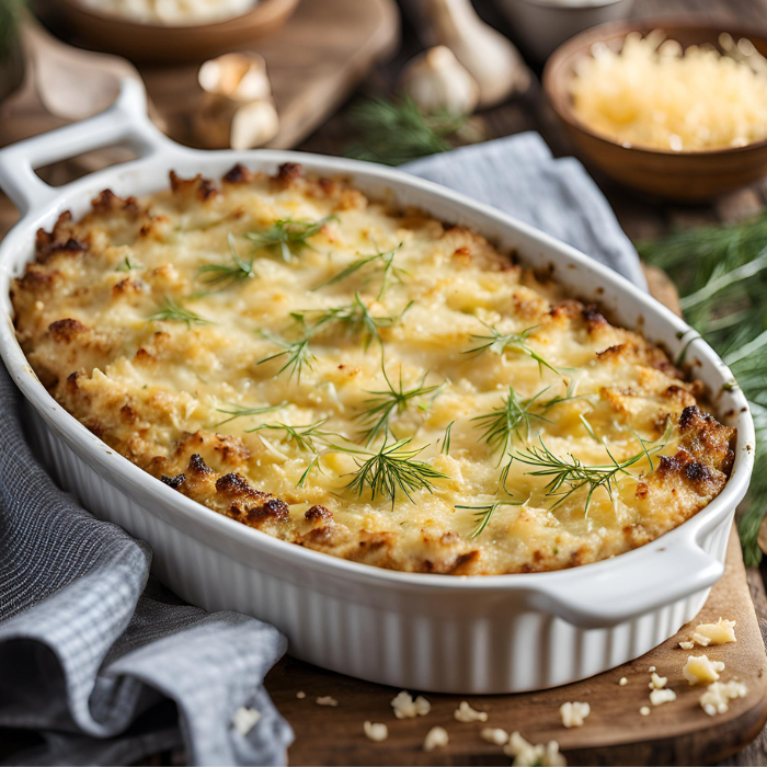 Gratin de fenouil au four