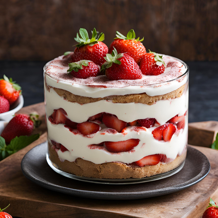 Tiramisu aux Fraises