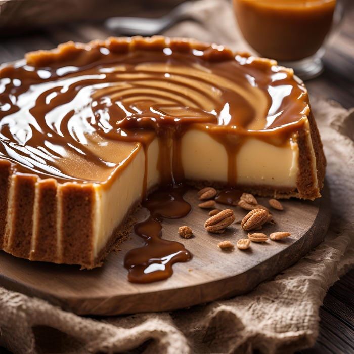 flan au spéculoos