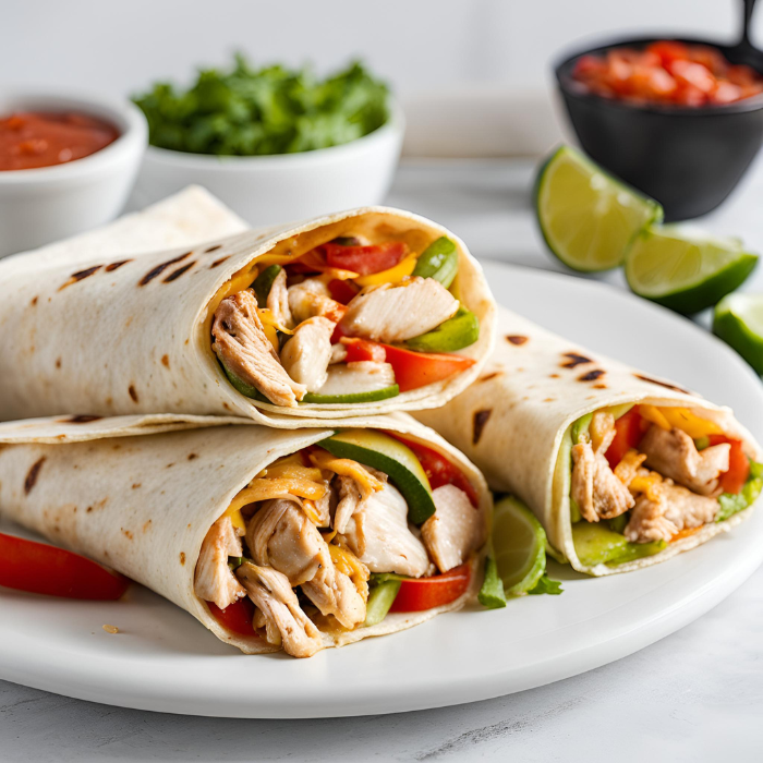 Recette Fajitas Poulet