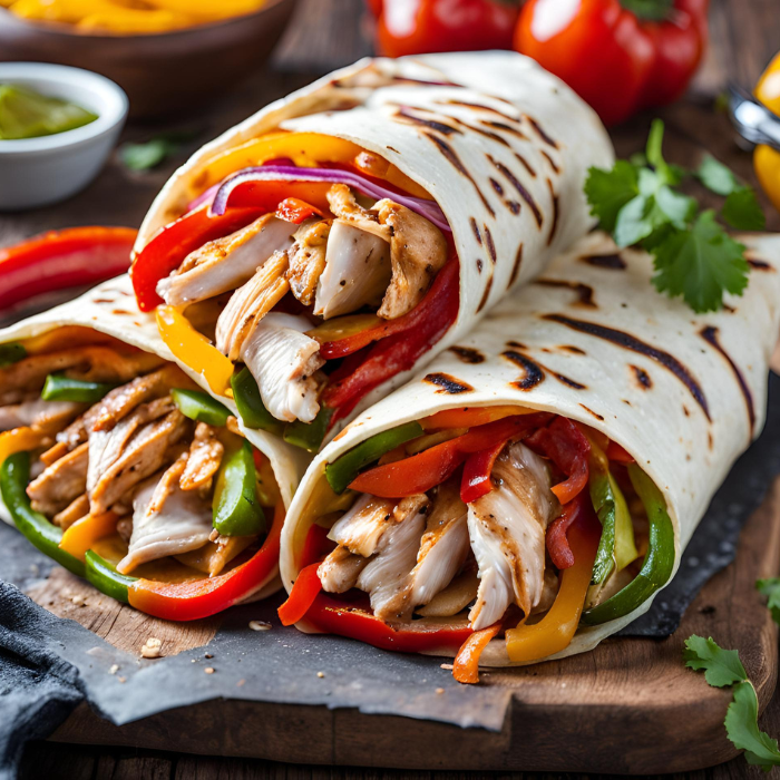 Recette Fajitas au Poulet