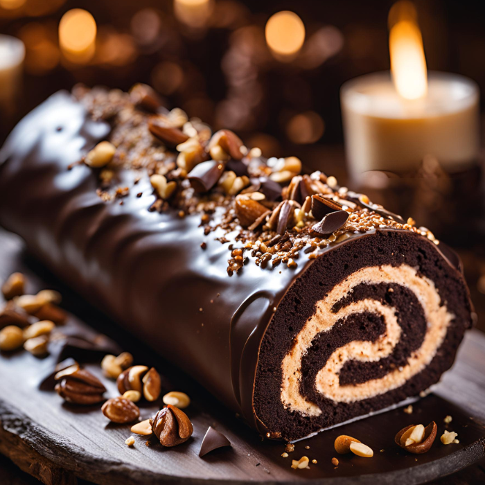 Ganache Chocolat Bûche