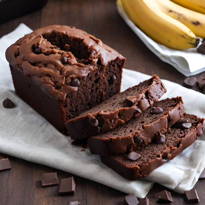 Recette Banana Bread Chocolat