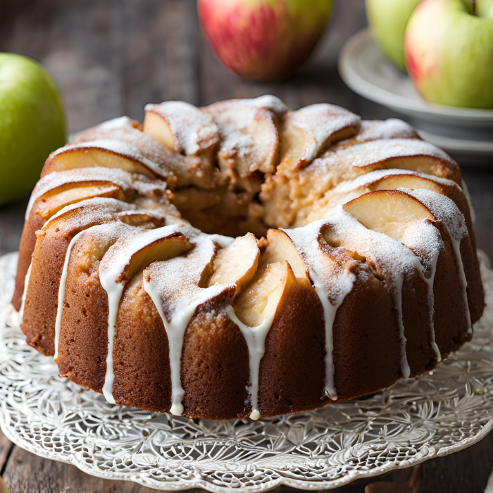 Recette Gâteau aux Pommes