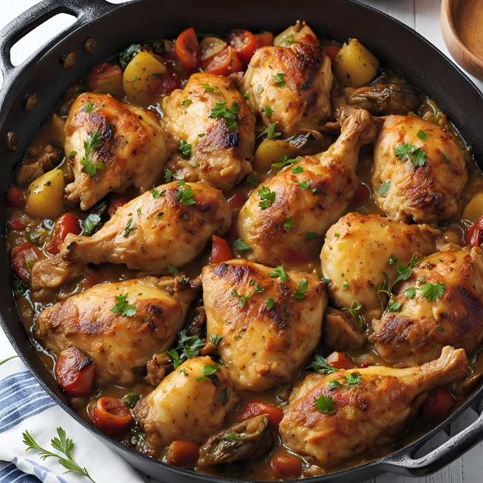 Vraie Recette Poulet Basquaise