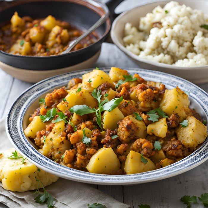 Tajine aux choux-fleurs