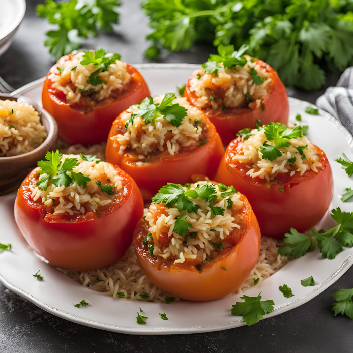 Tomates Farcies Recette de Grand-Mère avec Riz