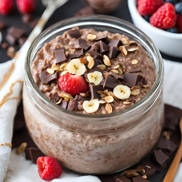 Recette Overnight Oats Chocolat